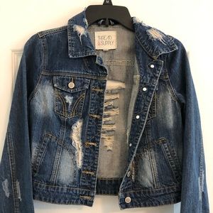 COPY - Distressed jean jacket
